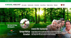 Desktop Screenshot of karayelnakliyat.com